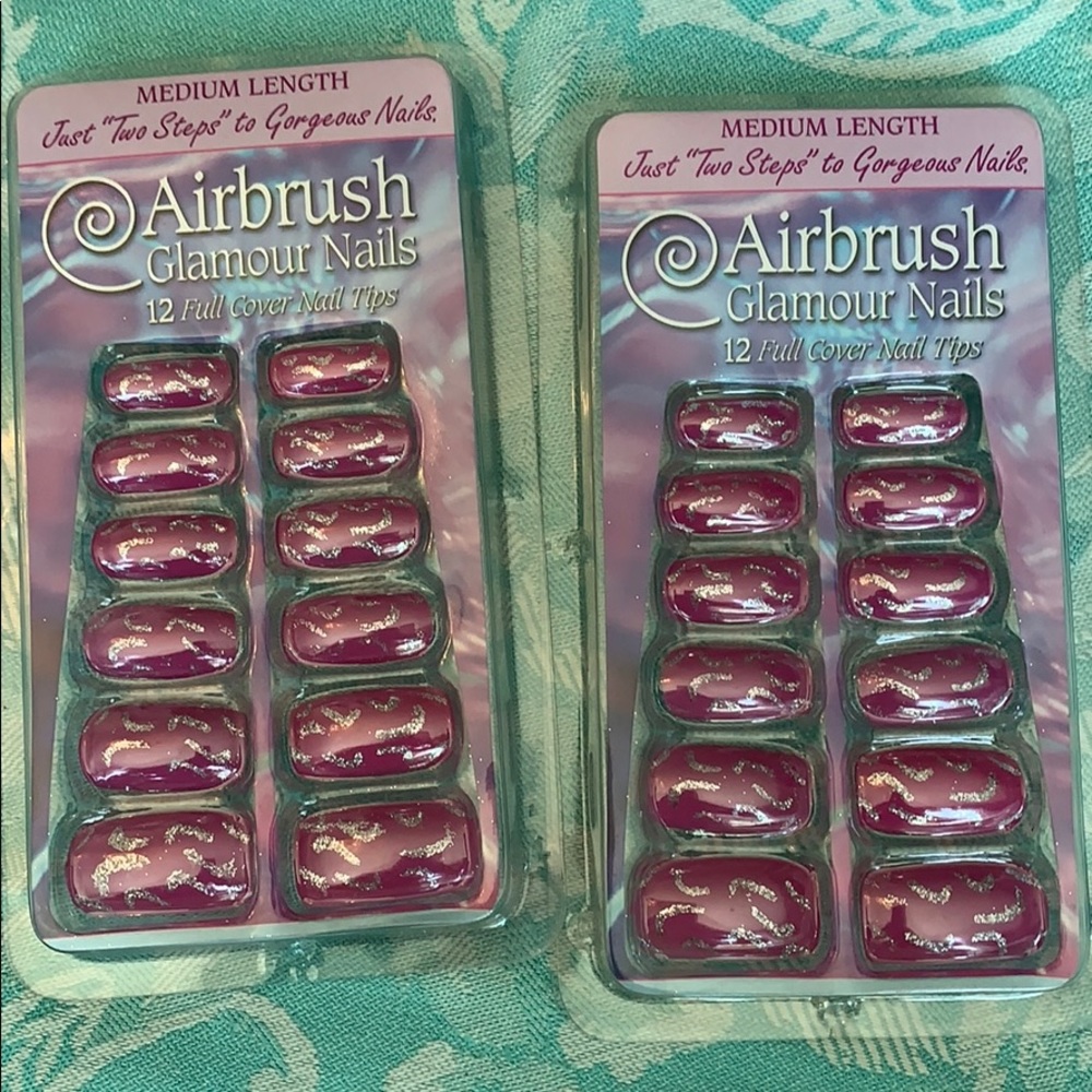 Airbrush Glamour Nails